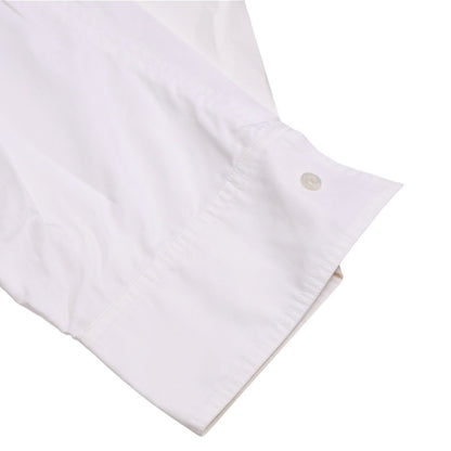 Louis Vuitton Mid Length Dress White Gold Cotton — view 4