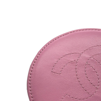 Chanel Vanity CC Logo Quilted Lambskin Makeup Pouch Cosmetic — view 7