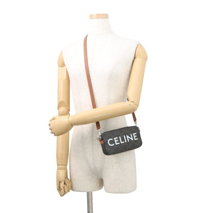 Celine Shoulder Bag Horizontal Leather Pouch — view 4