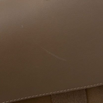 Hermes Handbag Valparaiso PM Etoupe Silver Toilet Blanc Leather — view 6