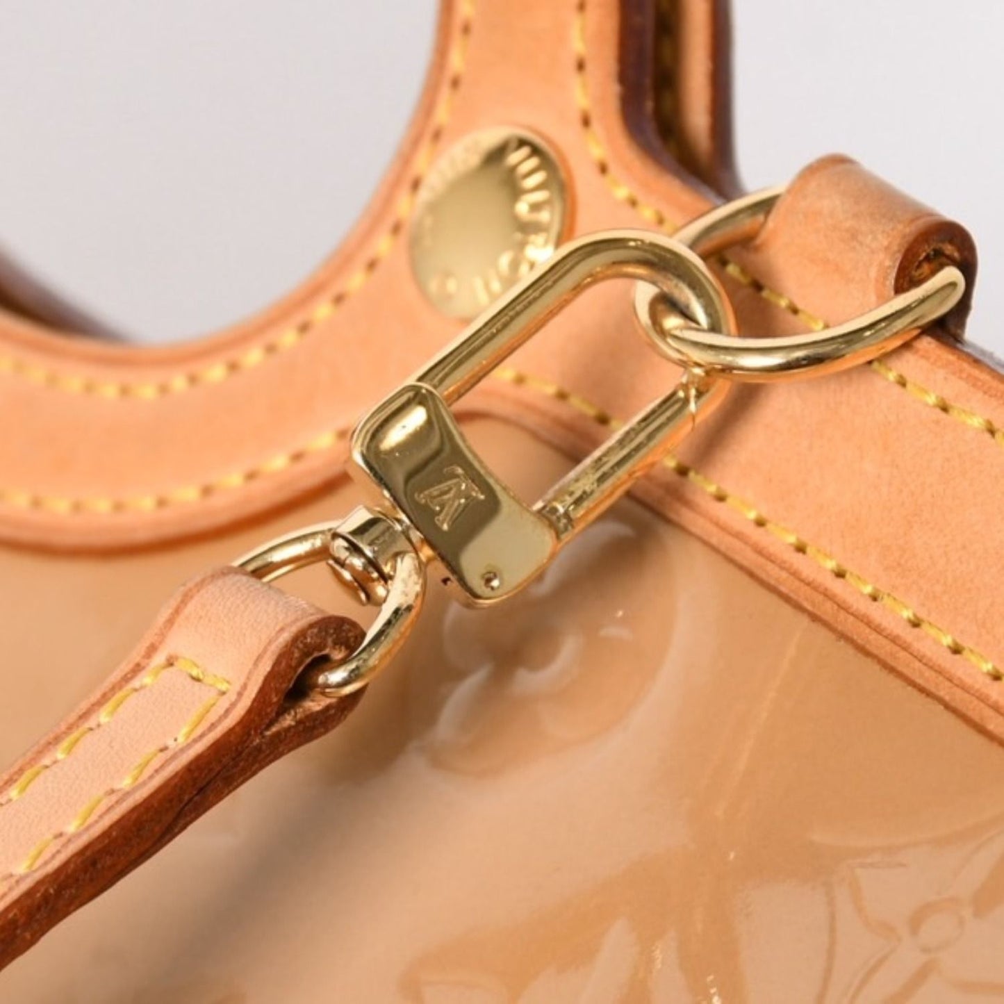 Louis Vuitton Roxbury Drive 2-Way Bag Monogram Vernis Beige Gold — view 7