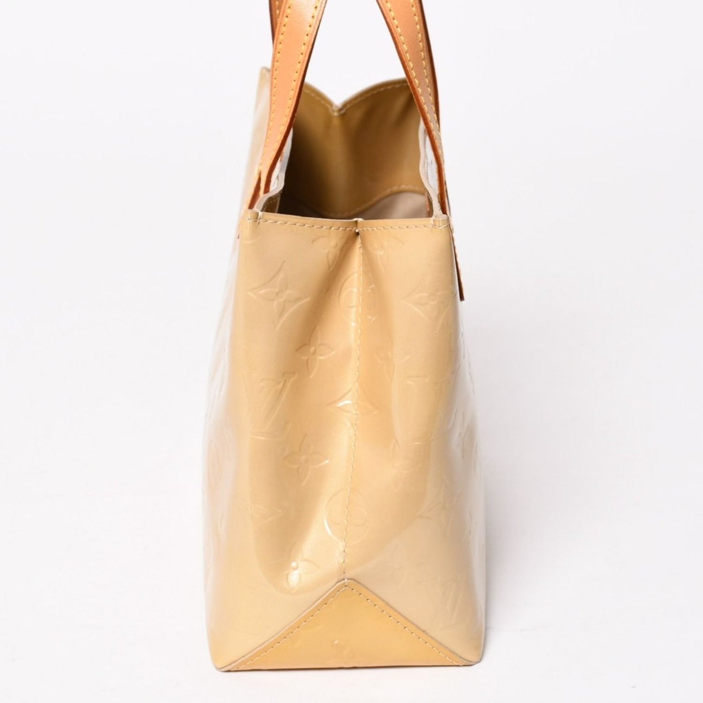 Louis Vuitton Tote Bag Gold Vernis Beige — view 4