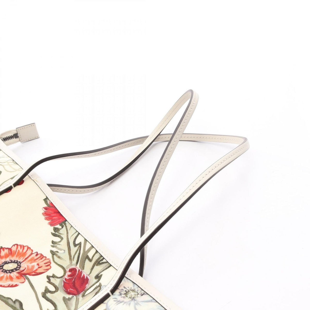 Gucci Tote Bag Krisnight Flora Off White Multi Leather 2-Way — view 5