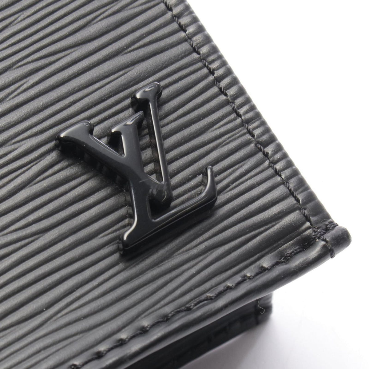 Louis Vuitton Handbag Sac Plat Noir Leather Petite — view 6