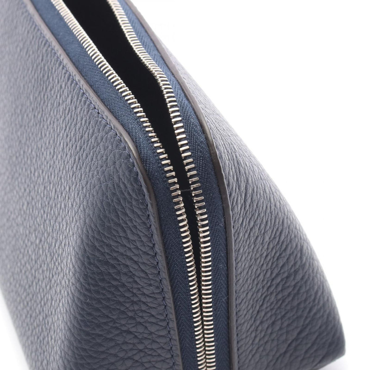 Celine Pouch Navy Leather — view 5