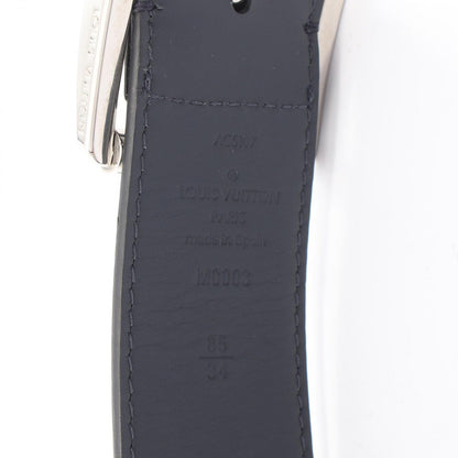 Louis Vuitton Belt Ceinture Reverso 40 Monogram Silver Reversible Leather — view 4