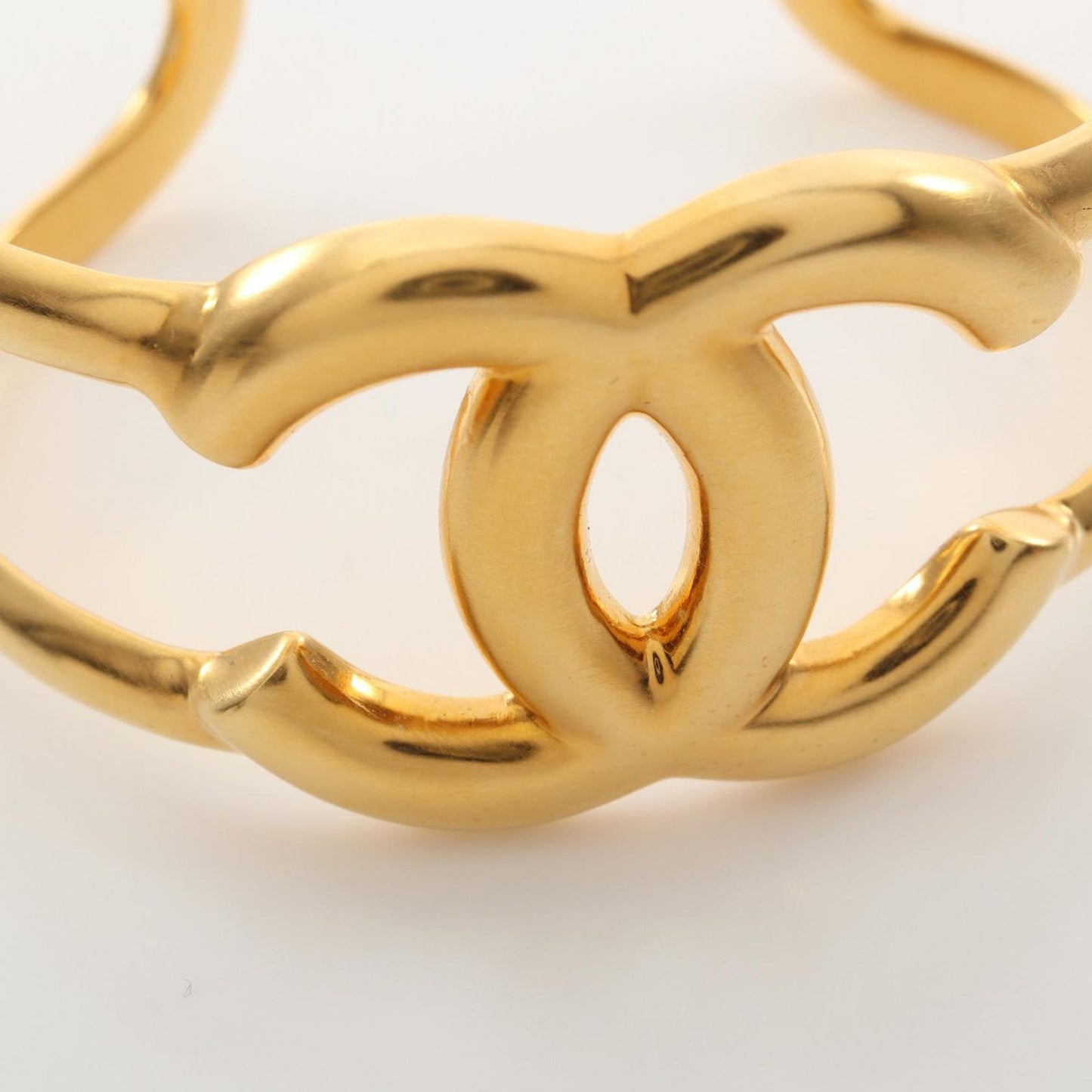 Chanel Bangle CC Logo Bracelet — view 6