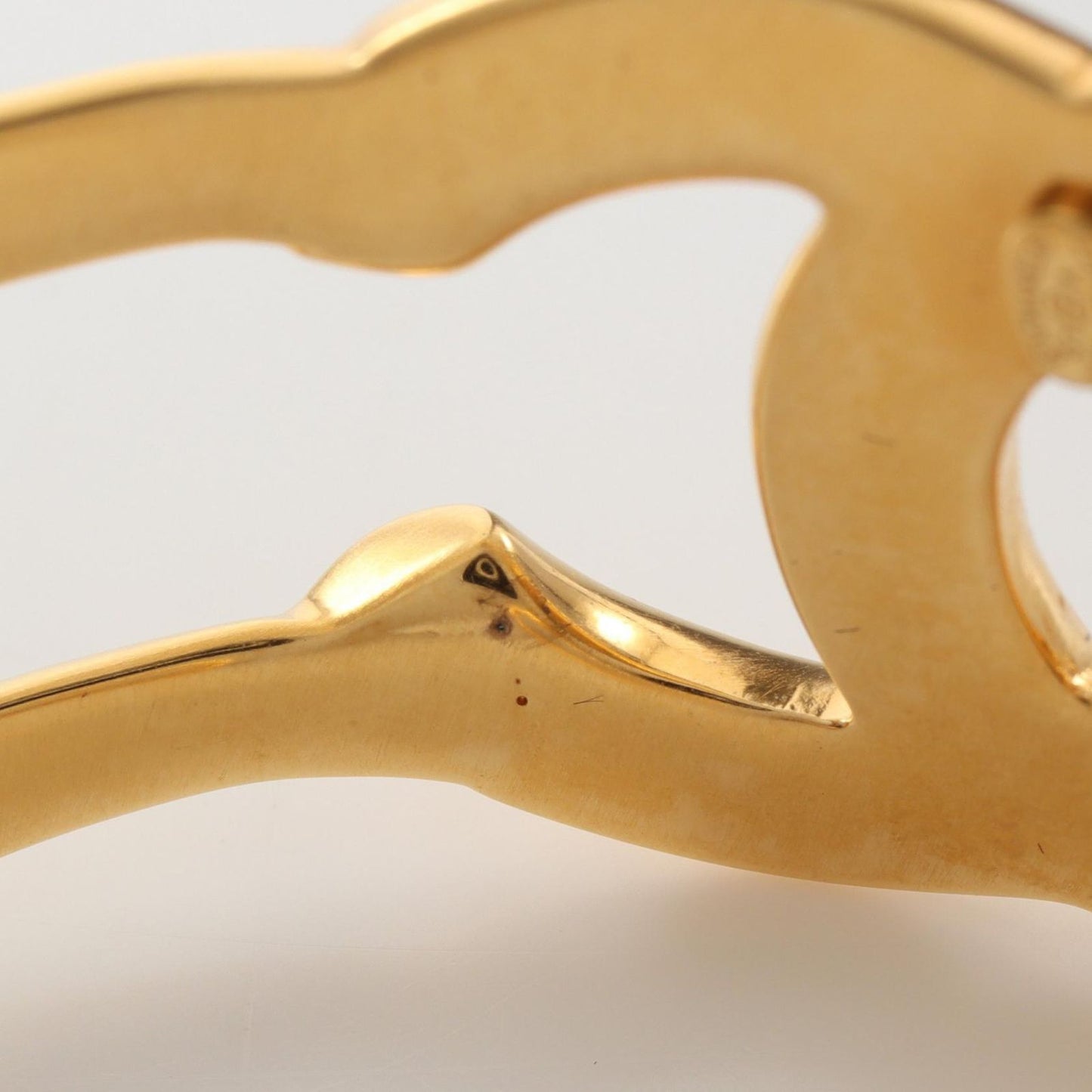 Chanel Bangle CC Logo Bracelet — view 7
