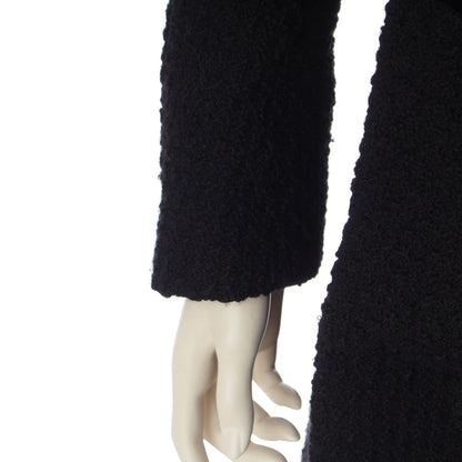 Chanel Wool Coco Button Coat Black 36 — view 7