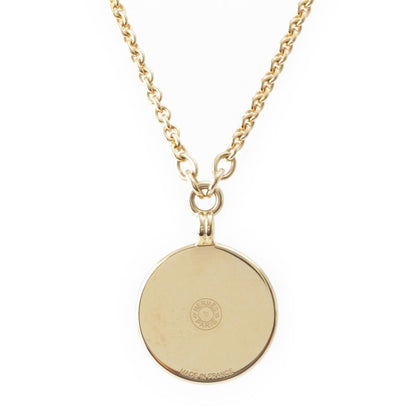 Hermes Medaille Fani Ice Cream Necklace PM Gold Plated — view 2