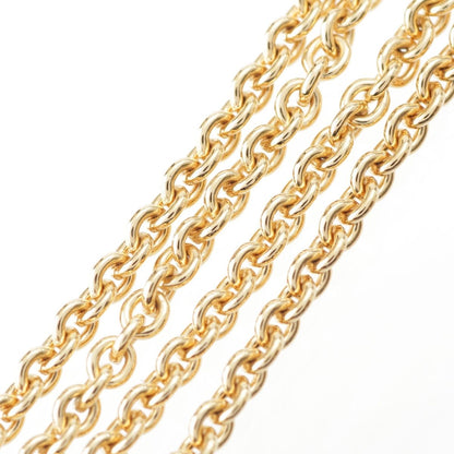 Hermes Medaille Fani Ice Cream Necklace PM Gold Plated — view 7