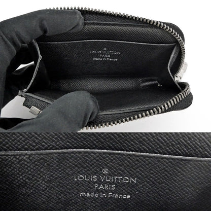 Louis Vuitton Porte-Monnaie Joule Monogram Eclipse Black Gray Coin Purse — view 6