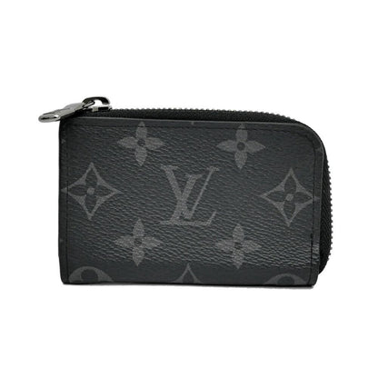 Louis Vuitton Porte-Monnaie Joule Monogram Eclipse Black Gray Coin Purse