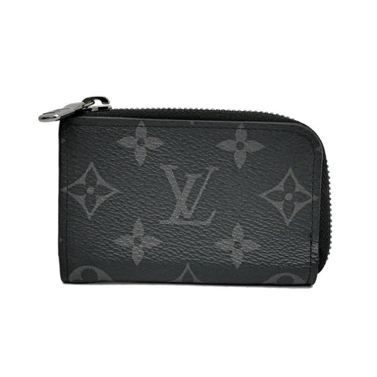 Louis Vuitton Porte-Monnaie Joule Monogram Eclipse Black Gray Coin Purse