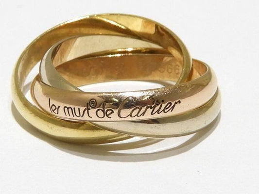 Cartier Trinity Ring 18K Gold
