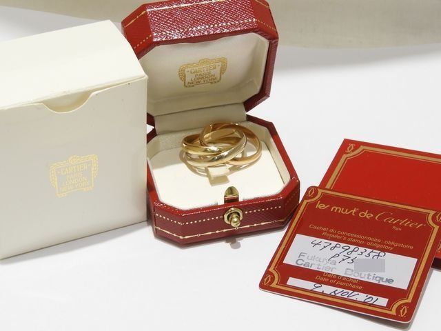 Cartier Trinity Ring 18K Gold — view 4