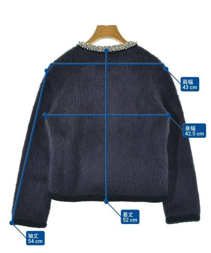 Celine Collarless Jacket Navy — view 8