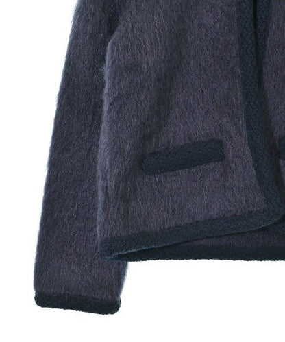 Celine Collarless Jacket Navy — view 5