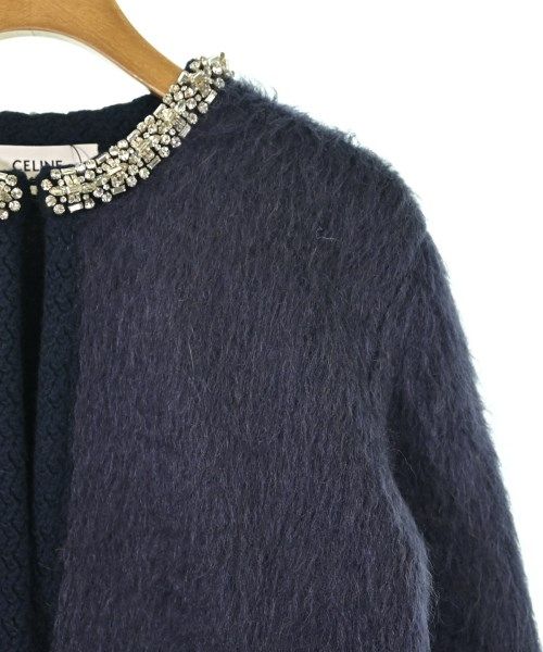 Celine Collarless Jacket Navy — view 4