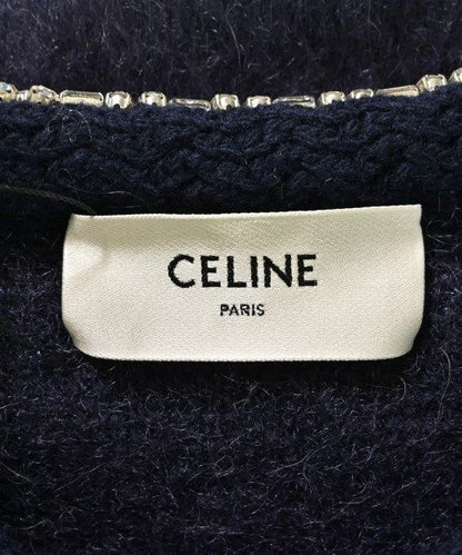 Celine Collarless Jacket Navy — view 3