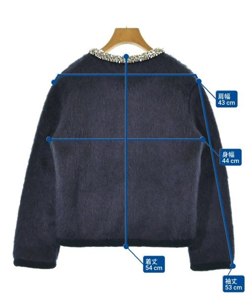 Celine Collarless Jacket Navy — view 8