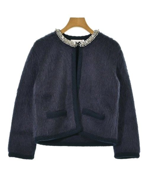 Celine Collarless Jacket Navy