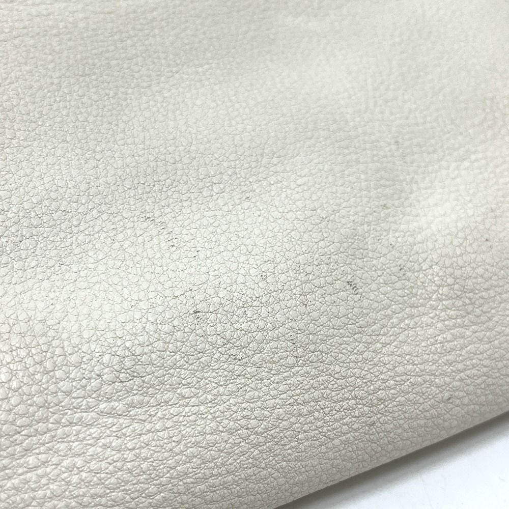 Prada Shoulder Bag Vitello Daino Leather White — view 6