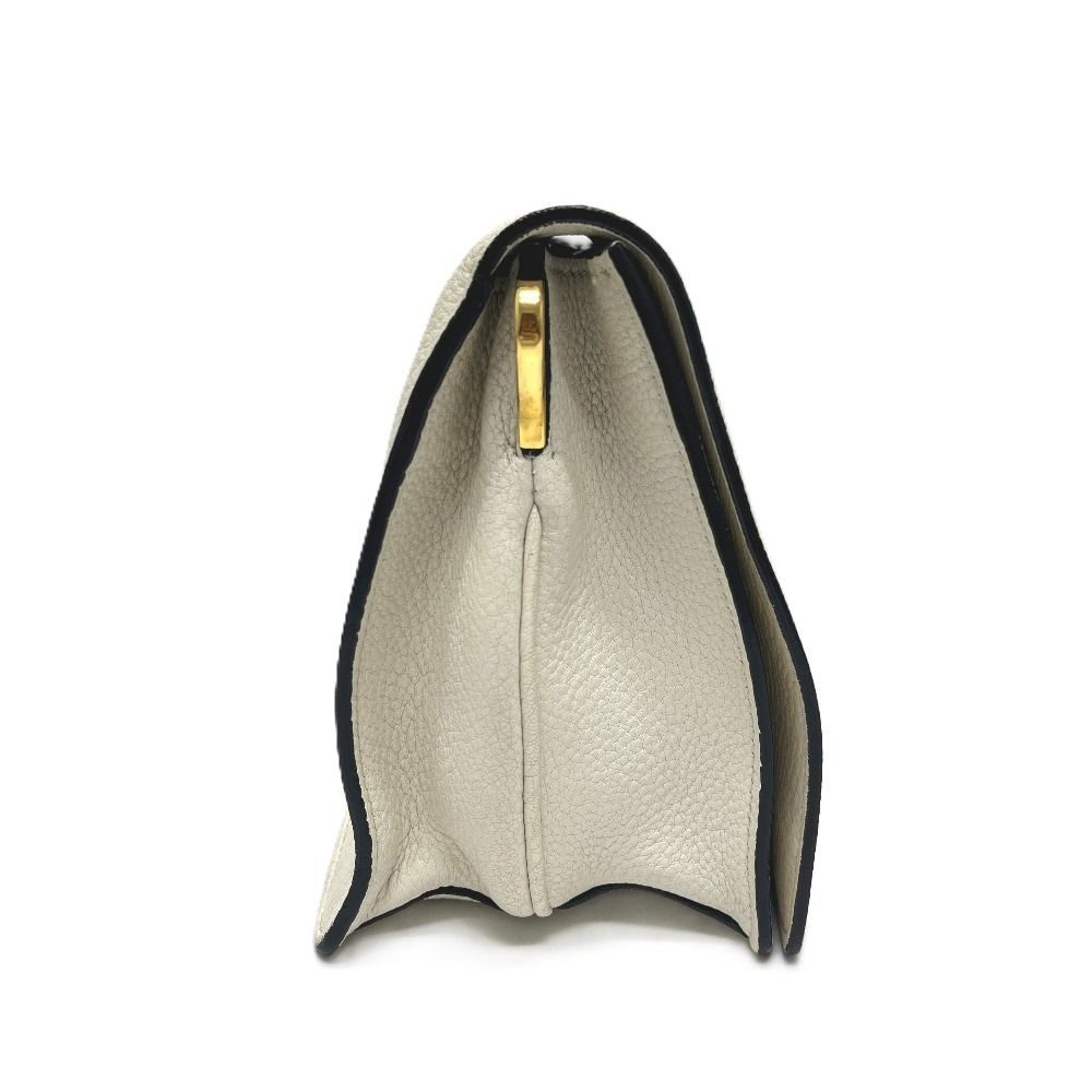 Prada Shoulder Bag Vitello Daino Leather White — view 2