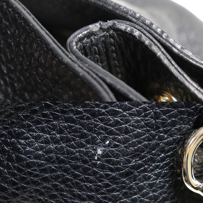 Gucci Soho Interlocking G Tote Bag Black — view 7