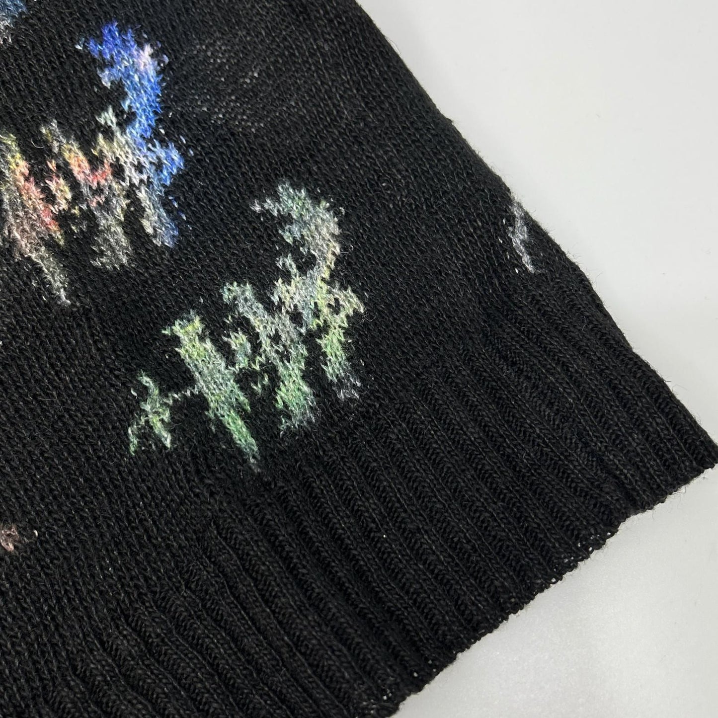 Dior Petites Fleurs Floral Knit Sweater — view 8
