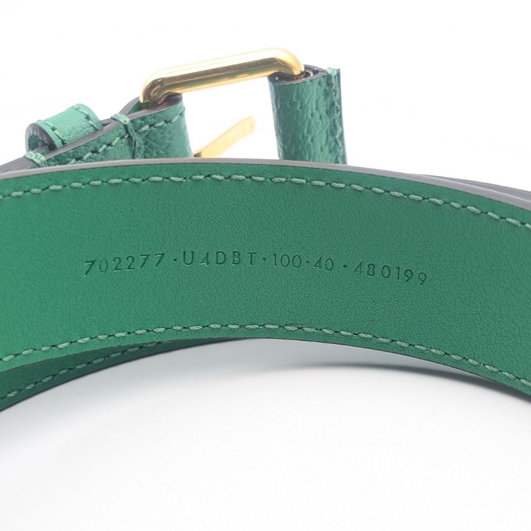 Gucci Adidas Collaboration Leather Belt — view 6