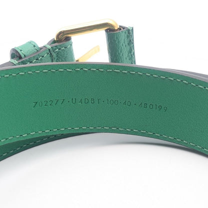 Gucci Adidas Collaboration Leather Belt — view 6