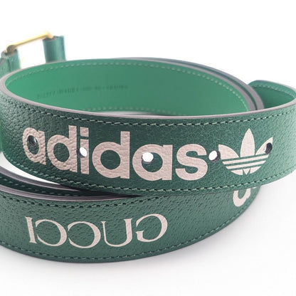 Gucci Adidas Collaboration Leather Belt — view 4