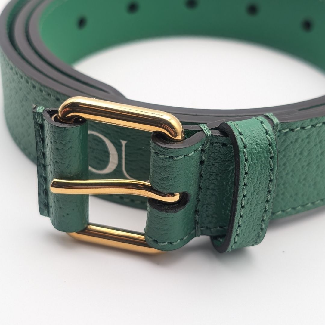 Gucci Adidas Collaboration Leather Belt — view 3