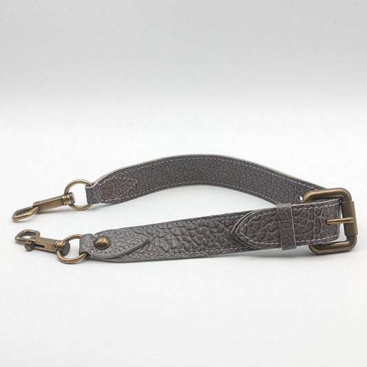Louis Vuitton Shoulder Strap Leather Gray