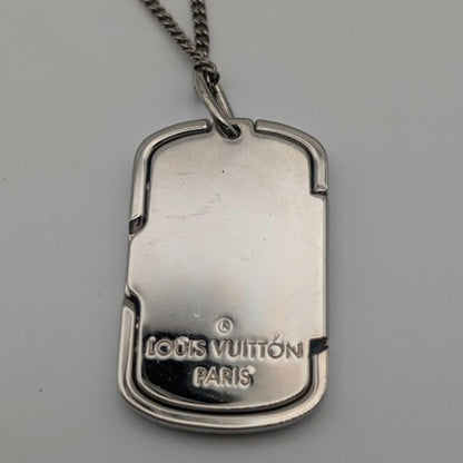 Louis Vuitton Locket Pendant Monogram Silver — view 2