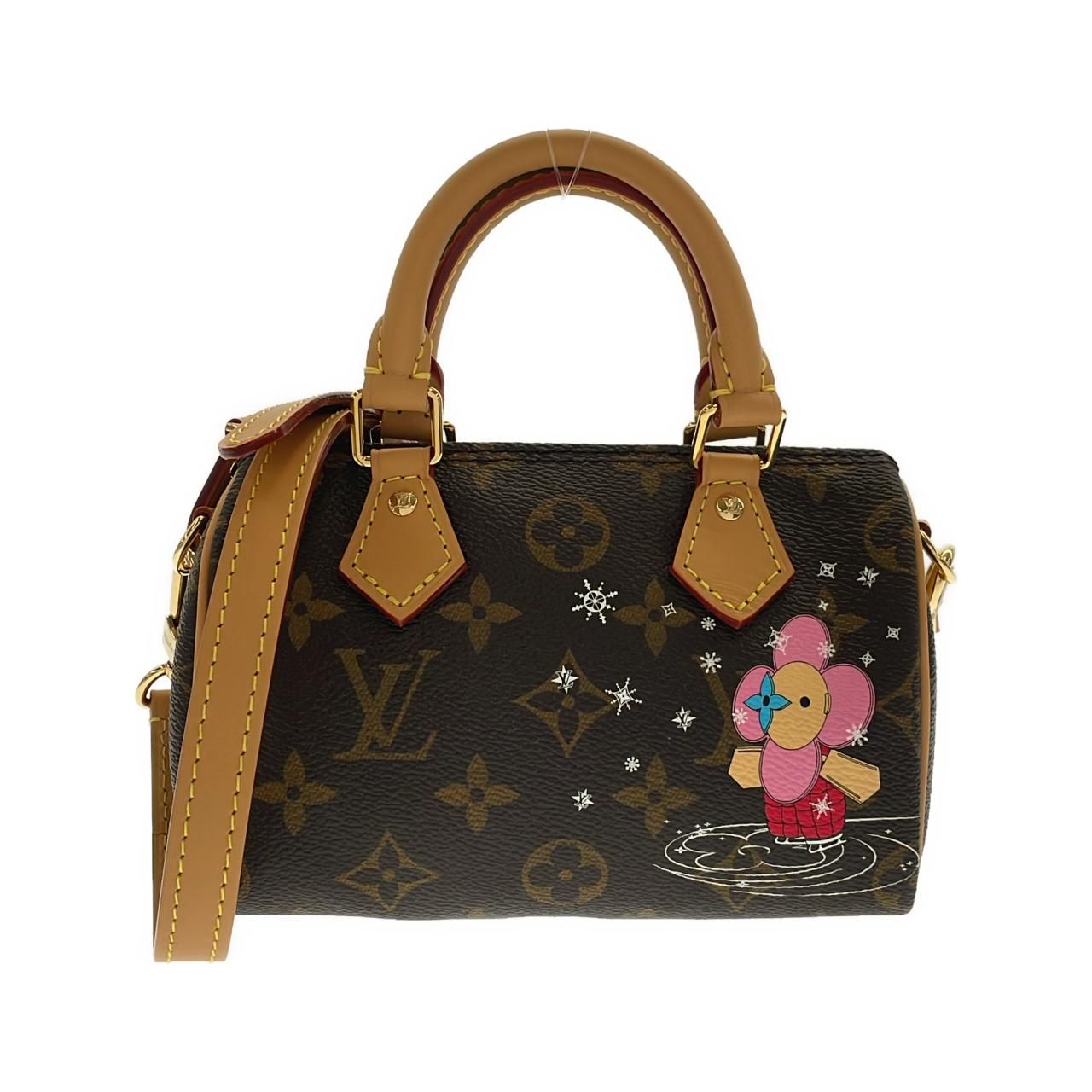 Louis Vuitton Monogram Nano Speedy Boston Bag