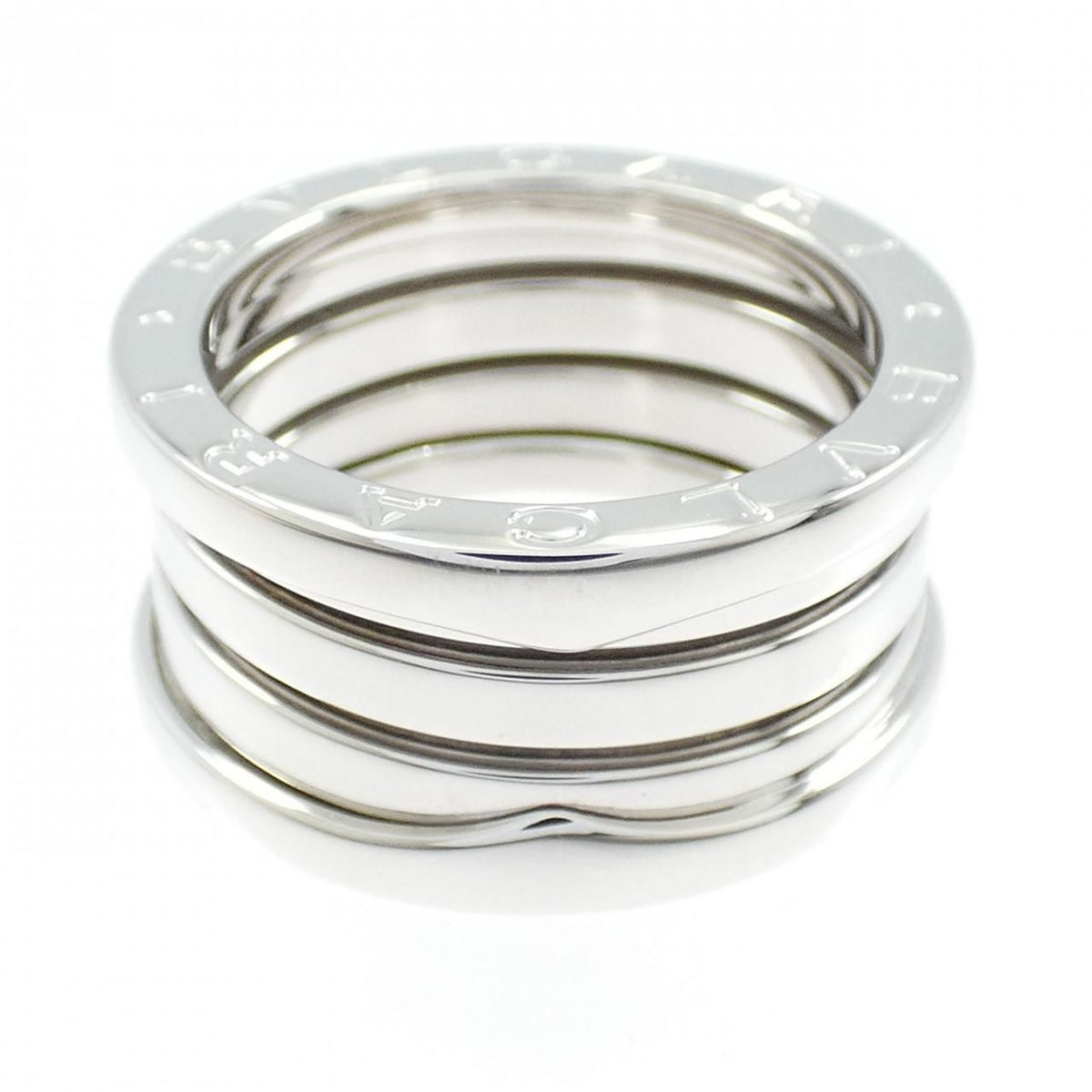 Bvlgari B.zero1 Band Ring White Gold — view 2