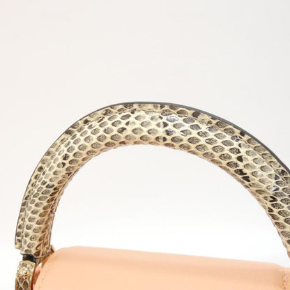 Louis Vuitton Exotic Leather Capucines Mini — view 6