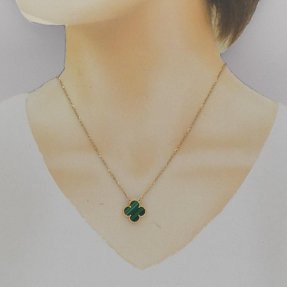 Van Cleef & Arpels Vintage Alhambra Necklace — view 5