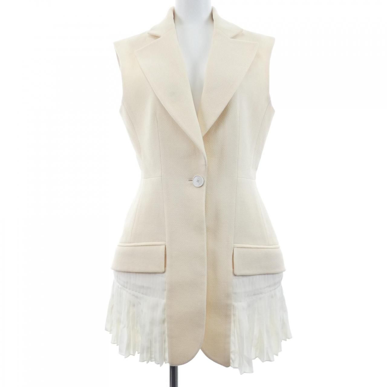 Dior Long Vest Beige