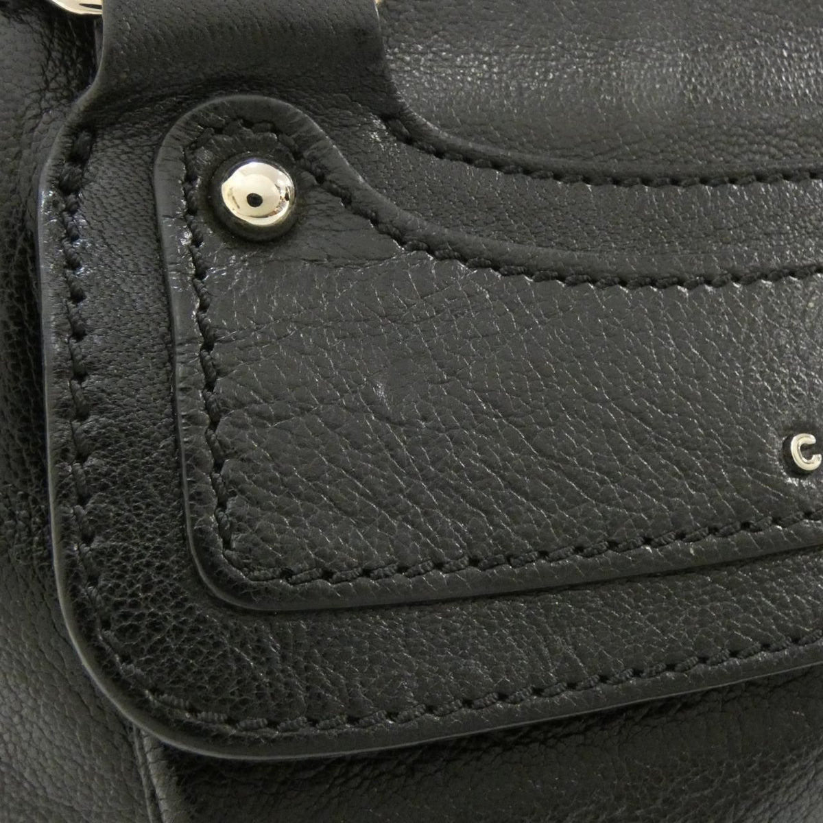 Celine Boogie Bag Handbag Black — view 7