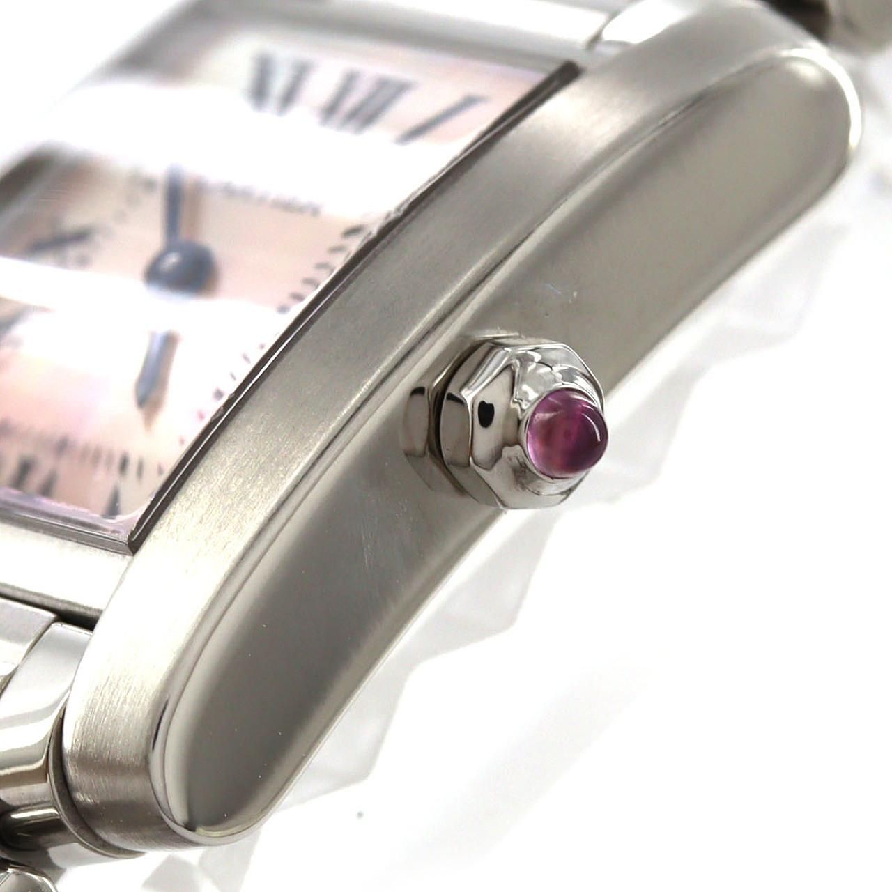 Cartier Tank Francaise SM SS Quartz Watch — view 4