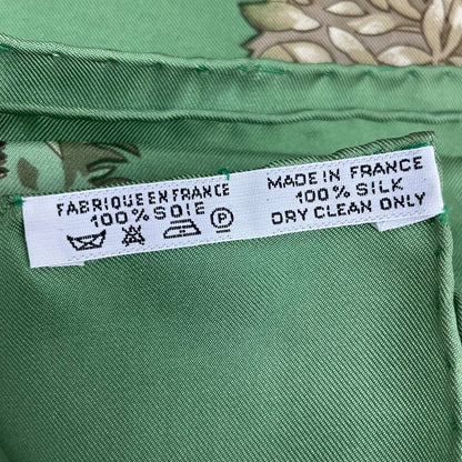 Hermes Scarf Carre 90 Silk Sichuan Green — view 7