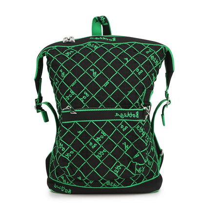 Bottega Veneta Backpack Reverse Logo Canvas
