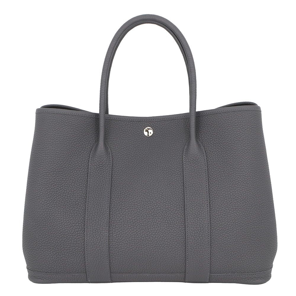 Hermes Tote Bag Garden Party PM Grimeia Silver Negonda