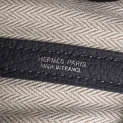 Hermes Tote Bag Garden Party PM Grimeia Silver Negonda — view 7