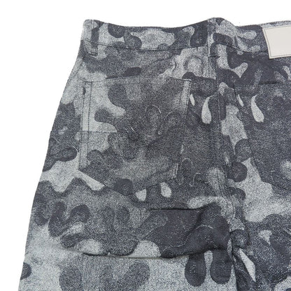 Dior Peter Doig Denim Pants Camouflage Button Fly 31 Gray — view 5