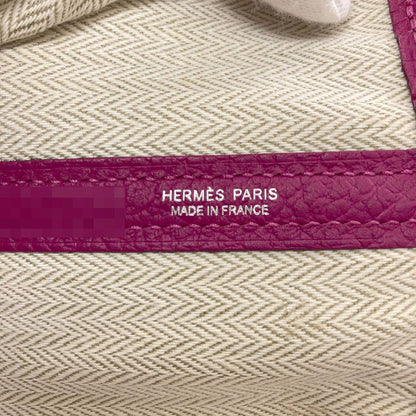 Hermes Garden Party PM Silver Handbag Negonda — view 6