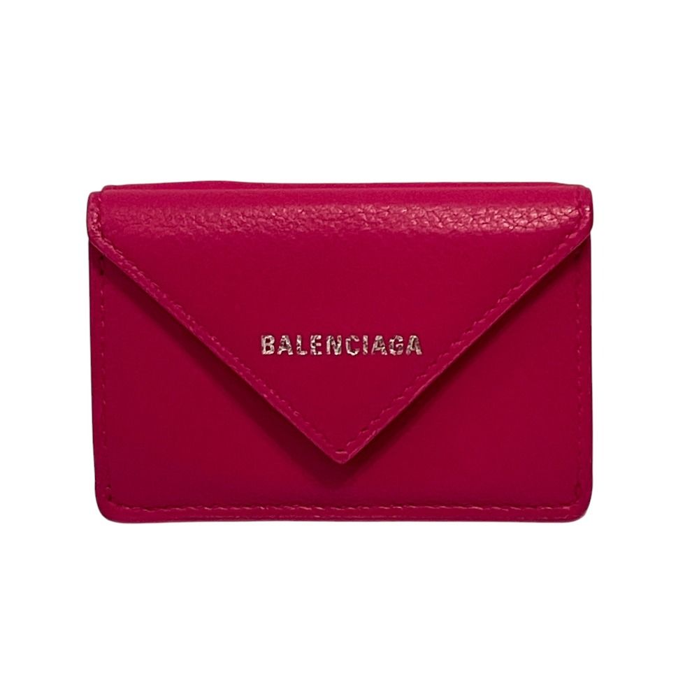 Balenciaga Paper Mini Wallet Purple — view 2
